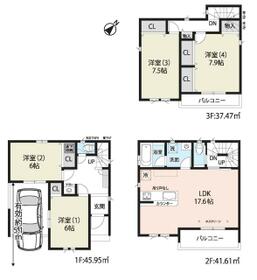 埼玉県蕨市南町３丁目