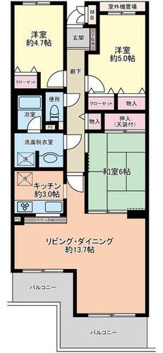 ちはら台ファミールハイツ_間取り_0