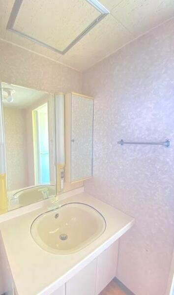 画像6:ミラー付き収納で使い勝手も良く、毎日の身支度がスムーズに。