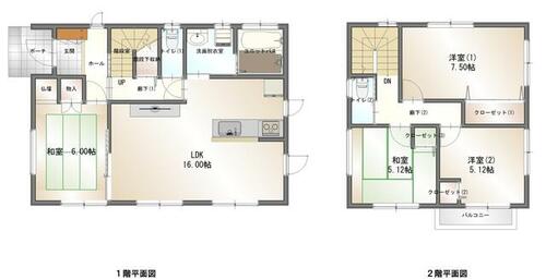 detached 福島県会津若松市花見ケ丘２丁目