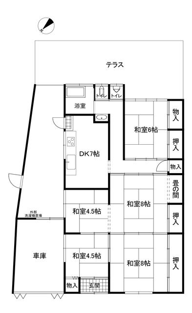 house for sale in Hashimoto, Wakayama | ¥3,500,000 | 4DK | Akiyama ho…