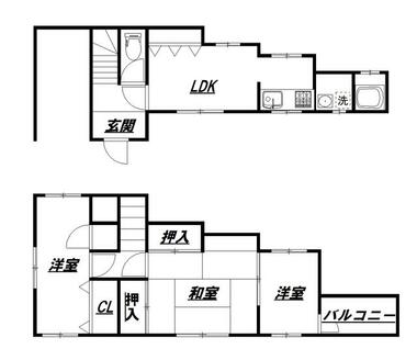 間取り：227100654573