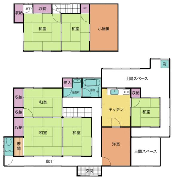 detached 埼玉県比企郡吉見町大字中新井

地図を見る
