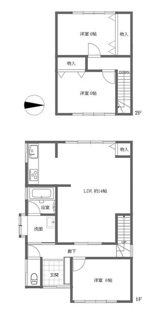 house for sale in 福井市, Fukui | ¥10,800,000 | 3LDK | Akiyama house fin…