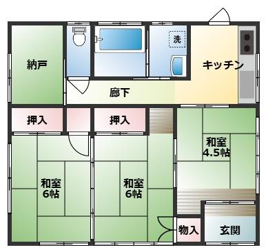detached 福島県岩瀬郡鏡石町本町