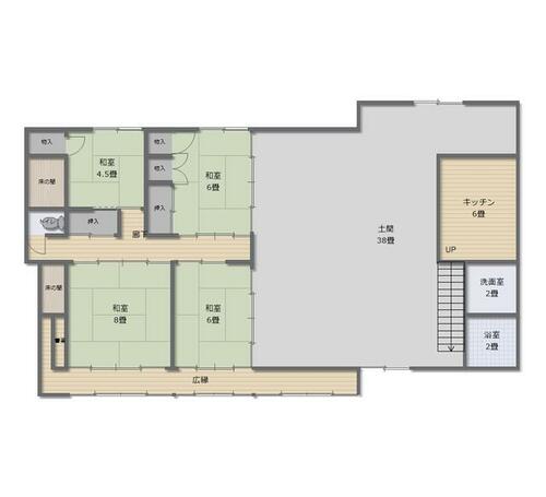 detached 山梨県山梨市牧丘町牧平