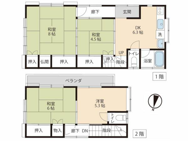 detached 東京都葛飾区高砂１丁目

地図を見る