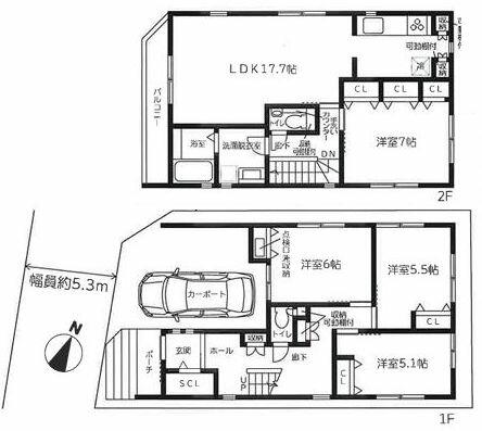 兵庫県神戸市の一戸建て | 6980万円 | 4LDK | 82.74m² | Akiyama house finder