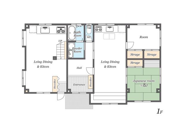 house for sale in 草加市, Saitama | ¥39,800,000 | 3LDK | Akiyama house f…