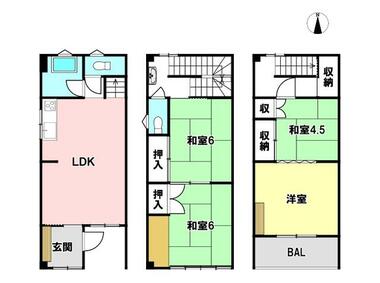 間取り：223038343929