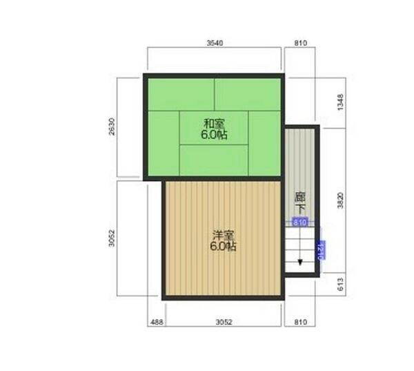 detached 秋田県秋田市仁井田二ツ屋１丁目３番５６号