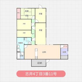 福岡県北九州市小倉南区志井４丁目