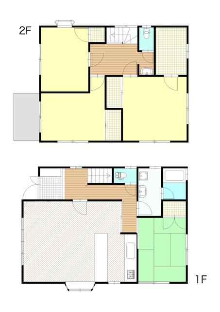山梨県富士吉田市の一戸建て | 550万円 | 4SLDK | 145.98m² | Akiyama house finder