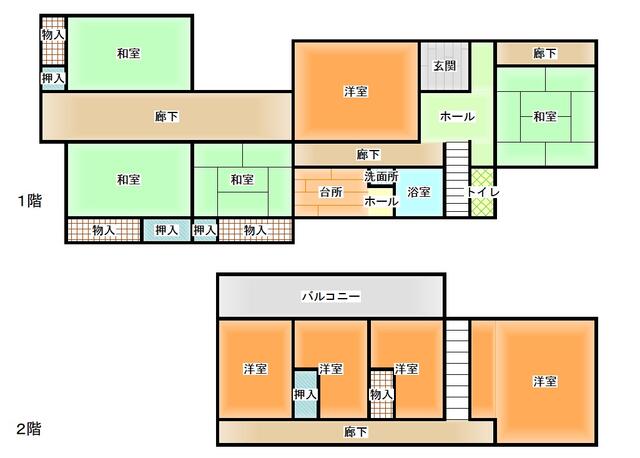 山形県山形市の一戸建て | 780万円 | 9K | 310.22m² | Akiyama house finder