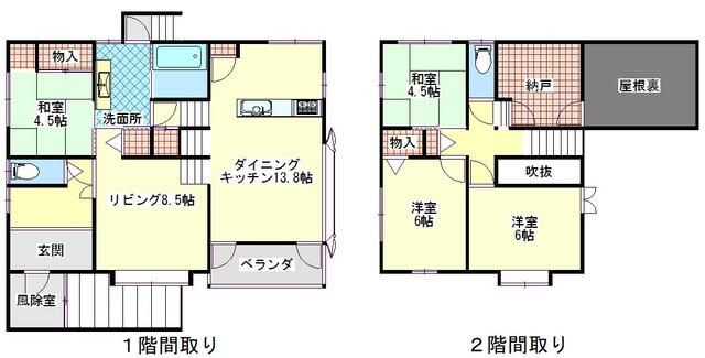 青森県青森市の一戸建て | 2650万円 | 4LDK | 169.75m² | Akiyama house finder