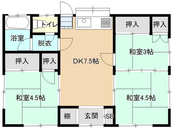detached 埼玉県大里郡寄居町大字富田

地図を見る