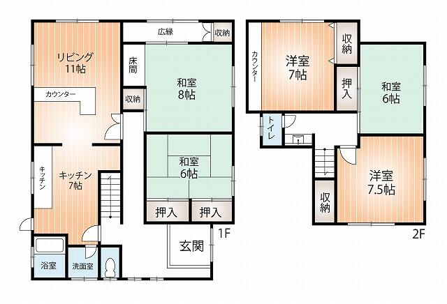 house for sale in Ikeda, Osaka | ¥8,800,000 | 5LDK | Akiyama house fi…