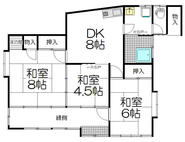 house for sale in 仙台市, Miyagi | ¥9,250,000 | 3DK | Akiyama house find…