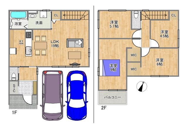 house for sale in 加古郡播磨町, Hyogo | ¥30,980,000 | 4LDK | Akiyama house…