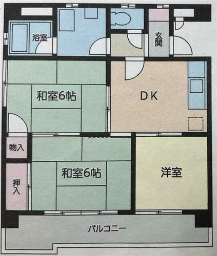 シティプラザセブン_間取り_0