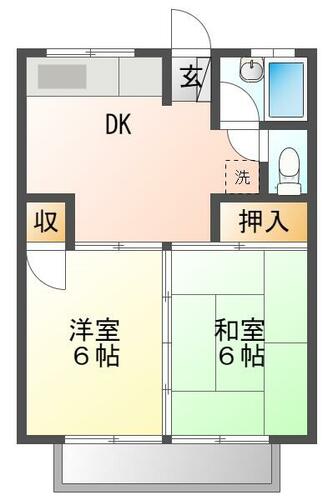 サンハウスα_間取り_0