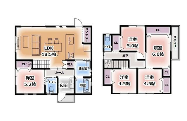 house for sale in Yasu, Shiga | ¥26,800,000 | 5LDK | Akiyama house fi…