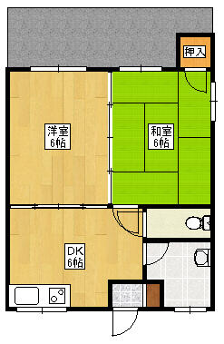 コーポグリーンイースト_間取り_0