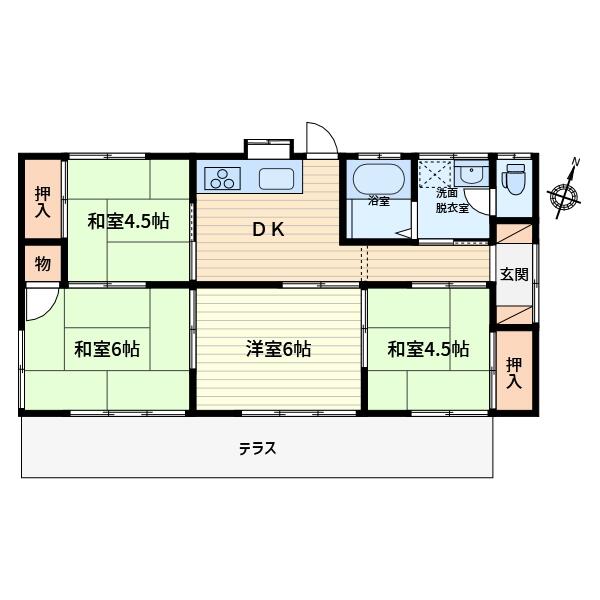 house for sale in 渋川市, Gunma | ¥8,300,000 | 4DK | Akiyama house finder