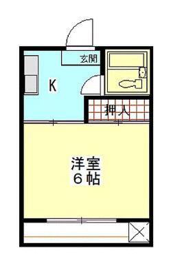 学園花畑ハイツ_間取り_0