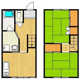 テラスハウスNS_間取り_0