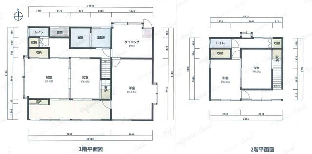 茨城県水戸市の一戸建て | 850万円 | 5DK | 246.31m² | Akiyama house finder