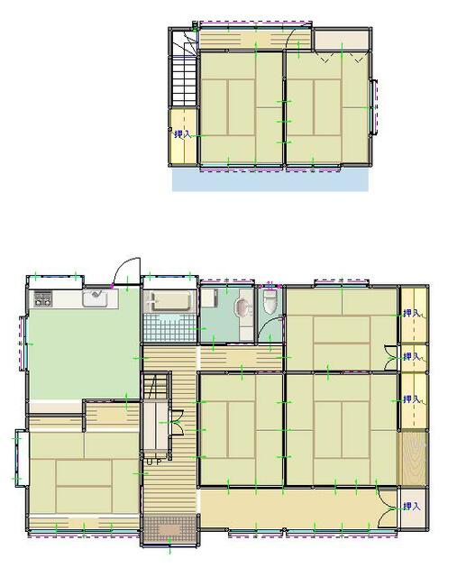 house for sale in 大崎市, Miyagi | ¥12,500,000 | 6DK | Akiyama house fin…
