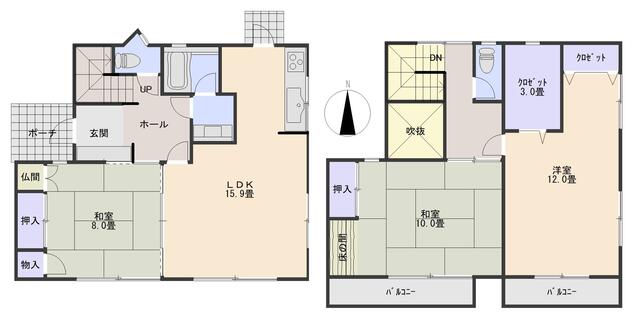 house for sale in 高崎市, Gunma | ¥20,000,000 | 3SLDK | Akiyama house fi…