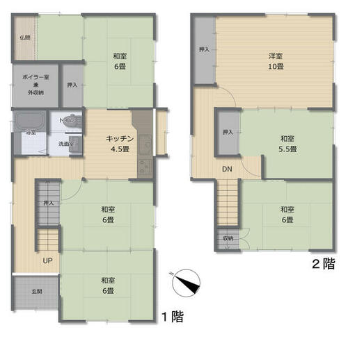 detached 岐阜県高山市西之一色町１丁目