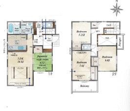 神奈川県平塚市纒１丁目