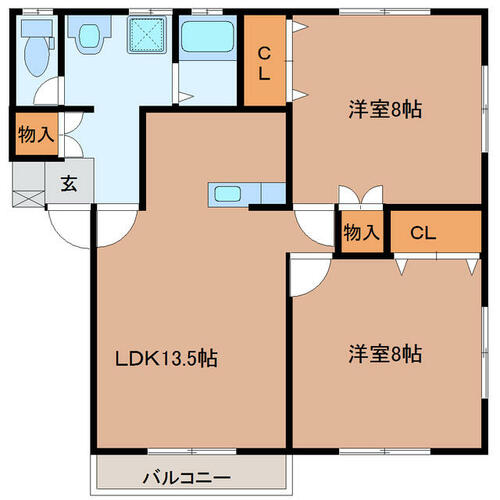 プランドールC_間取り_0