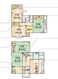 間取り：211060988179