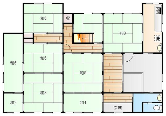 house for sale in Nanto, Toyama | ¥1,500,000 | 8K | Akiyama house fin…