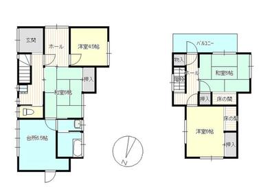 間取り：214075380196