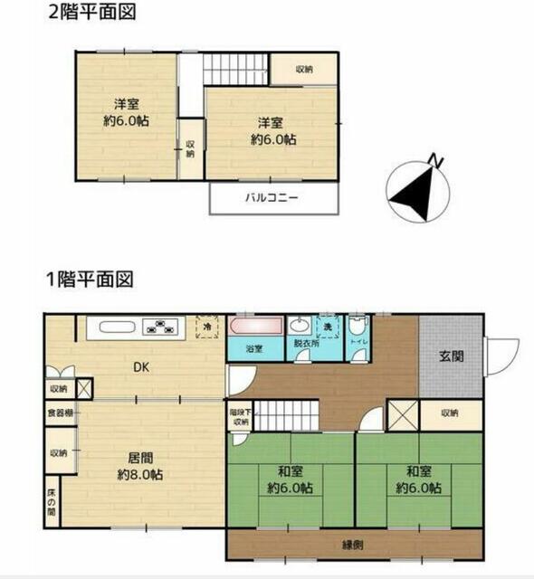 house for sale in Nishio, Aichi | ¥8,000,000 | 4DK | Akiyama house fi…