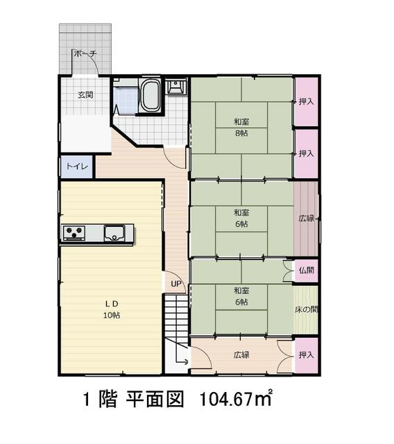 佐賀県佐賀市の一戸建て | 950万円 | 5LDK | 469.82m² | Akiyama house finder
