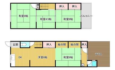 間取り：227100651336