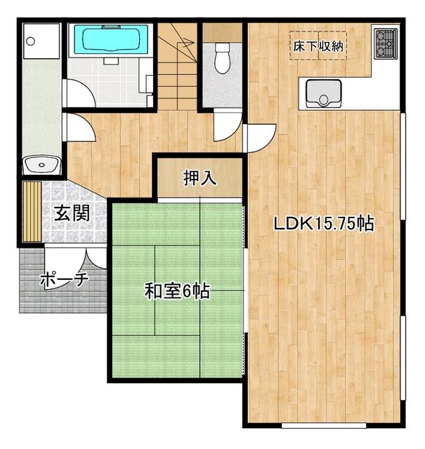 群馬県伊勢崎市の一戸建て | 1440万円 | 4LDK | 121.72m² | Akiyama house finder