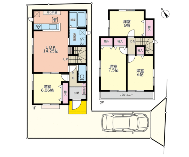 house for sale in 鎌ケ谷市, Chiba | ¥23,800,000 | 4LDK | Akiyama house fi…