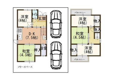 間取り：227100906882