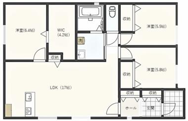 間取り：243008681881