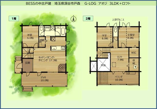 house for sale in Fukaya, Saitama | ¥34,000,000 | 3SLDK | Akiyama hou…