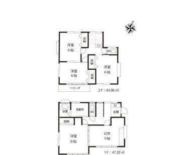 間取り：211061561393