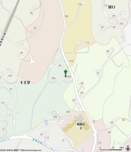 detached 福島県本宮市和田字十王堂