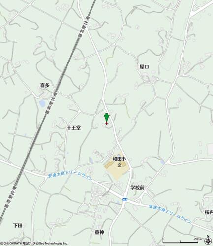 detached 福島県本宮市和田字十王堂